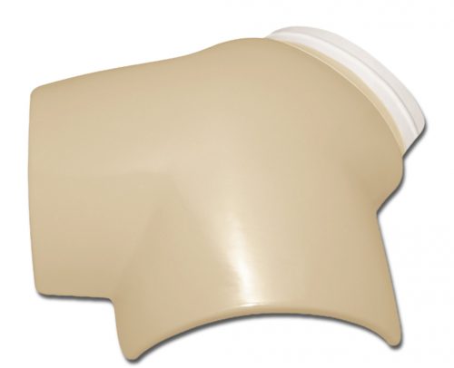 WAVE IVORY 3 WAY ROOF TILE TERMINAL